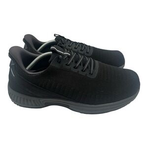 Orthofeet Yari Shoes Mens 11 D Black Orthopedic Diabetic Sneakers Lace Up 20011